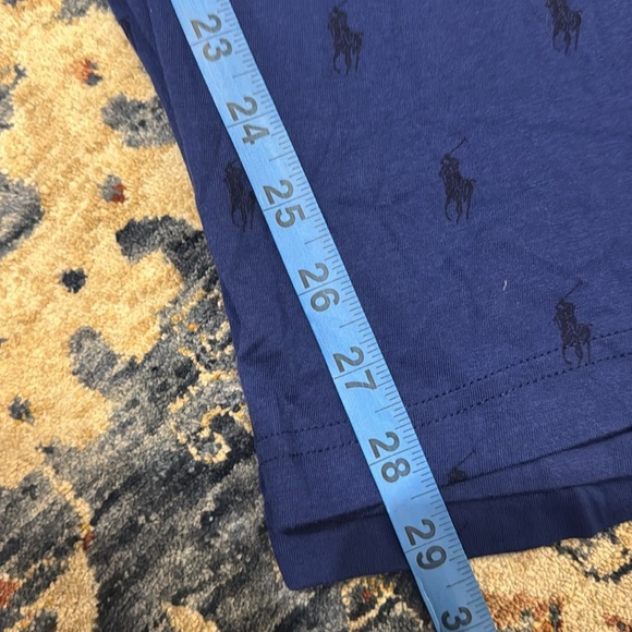 POLO Ralph Lauren Logo Sleepwear Drawstring Bottoms/Pajamas/PJs/Pants Blue XL - Picture 10 of 11